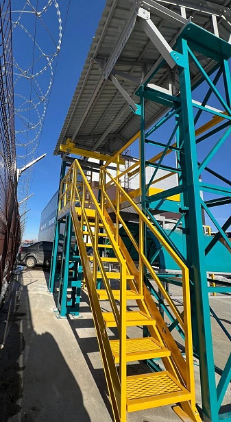 г. Калуга. Компания ООО «Технострой» запустила полигон «Альпинист», предназначенный для отработки навыков работы на высоте и в замкнутых пространствах